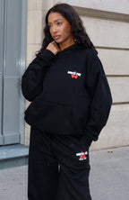 Club 14 Cassie Boxy Hoodie Black