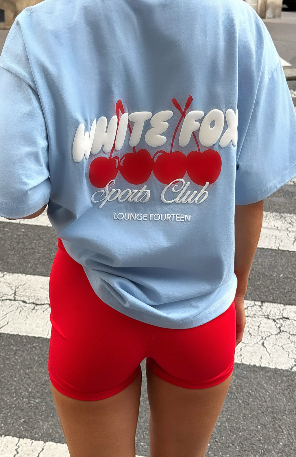 Club 14 Cassie Bike Shorts Red