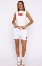 Club 14 Allie Lounge Shorts Grey Marle