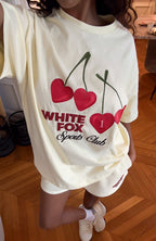 Club 14 Izzy Oversized Tee Lemon