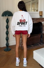 Club 14 Peyton Oversized Sweater Grey Marle