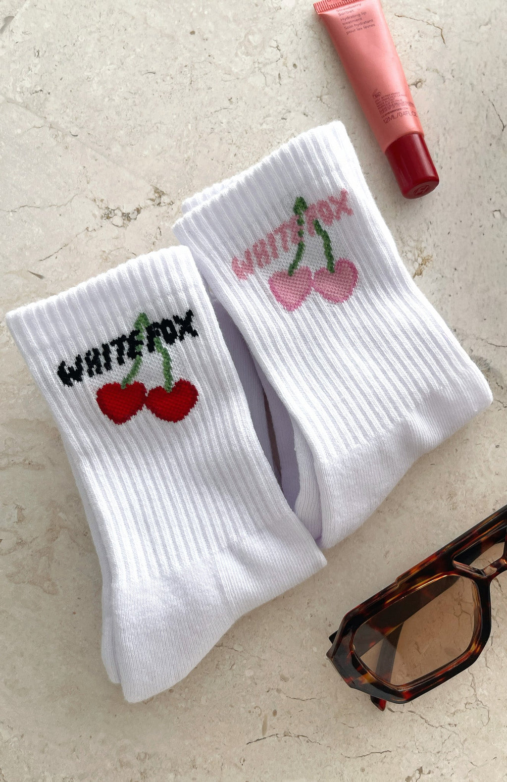 Club 14 Trinity 2 Pack Socks White