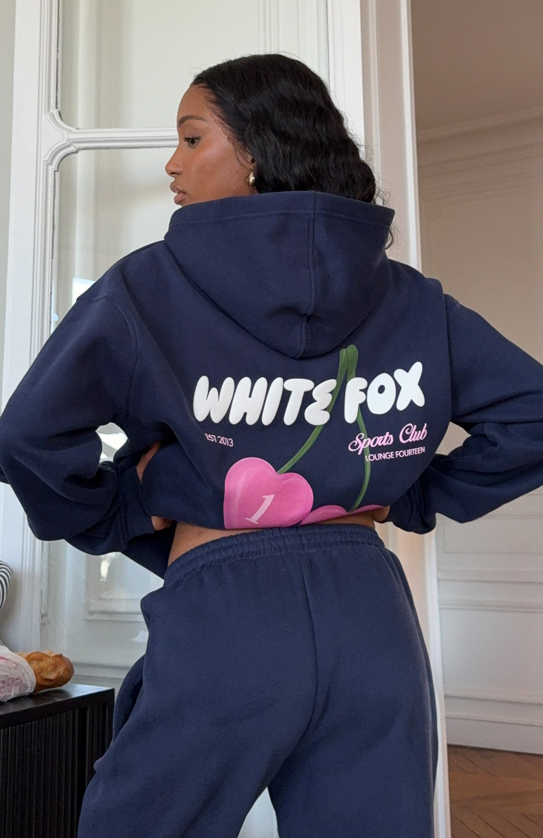 Club 14 Trinity Oversized Hoodie Navy