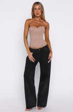 Cosmopolitan Strapless Bustier Champagne