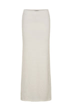 Dancing At Night Knit Maxi Skirt Snow