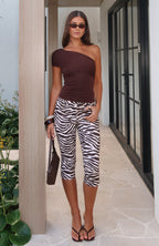 Day For It Capri Pants Zebra