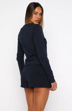 Daydreamers Madeline Lounge Shorts Navy