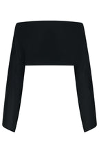 Desert Drifts Long Sleeve Top Black