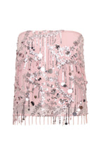 Disco Baby Beaded Mini Skirt Baby Pink