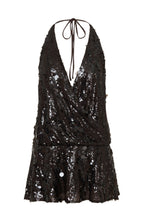 Divine Excess Sequin Mini Dress Chocolate