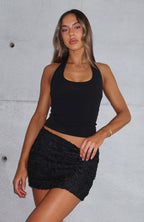 Do What I'm Told Mini Skirt Black