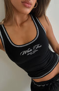 Don't Need Anyone Tank Top Black