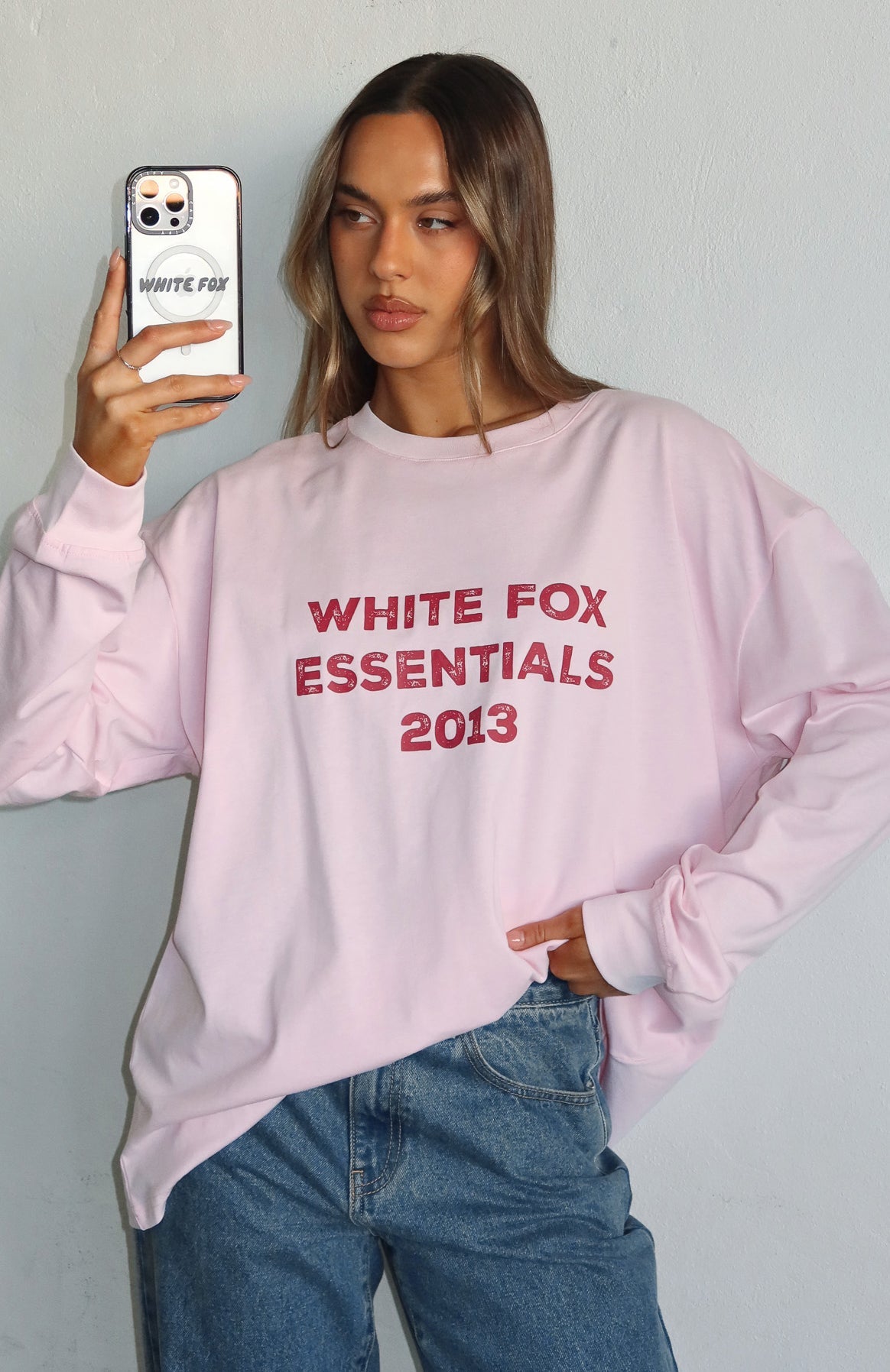 Feel The Vibe Long Sleeve Tee Posy