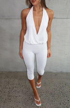 Flawlessly Lost Jumpsuit Cream
