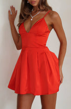 Forever Radiant Mini Dress Red
