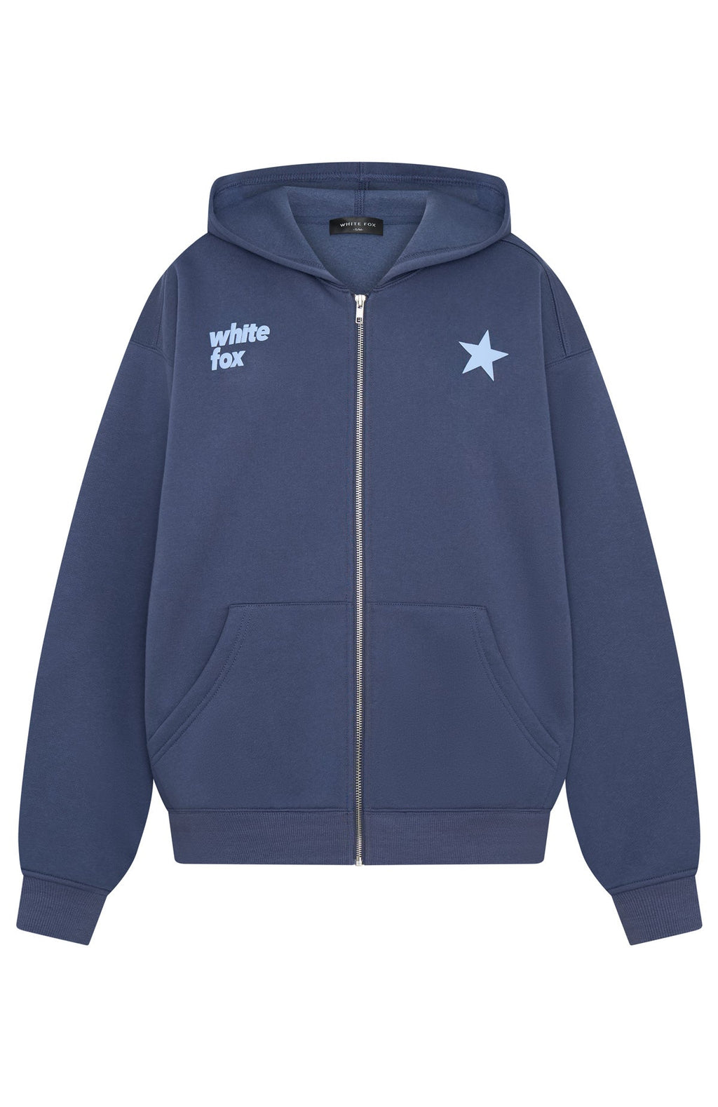 From The Archives Charli Zip Front Hoodie Navy