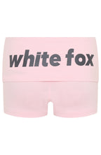 From The Archives Gigi Fold Over Booty Shorts Pink