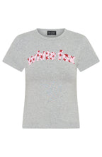 From The Archives Jaxx Baby Tee Dark Grey Marle