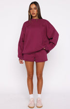 From The Archives Lexi Lounge Shorts Berry