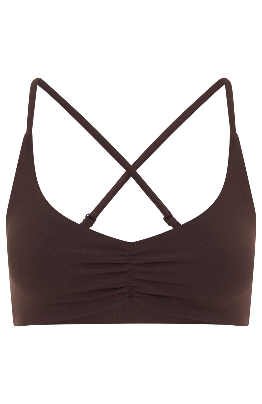 Fusion Sports Bra Dark Chocolate