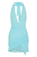 Gaia Mini Dress Baby Blue
