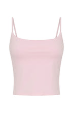 Glide Crop Active Tank Pink