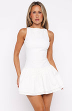 Good Girl Mini Dress Off White