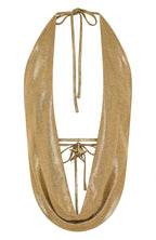 Got You Covered Cowl Neck Top Gold