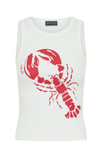 Happiest By The Ocean Tank Top White