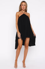 Heartbreaker Status Mini Dress Black