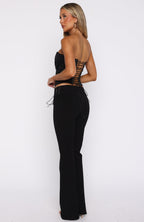 Hello Lover Pants Black