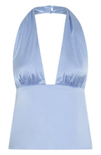 Here For Me Halter Top Blue