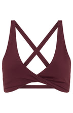 High Definition Sports Bra Merlot