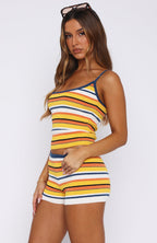 I Need To See You Knit Shorts Nautical Stripe