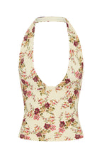 If You Please Lace Halter Top Antique Garden