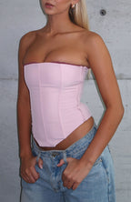 In My Mirror Bustier Baby Pink