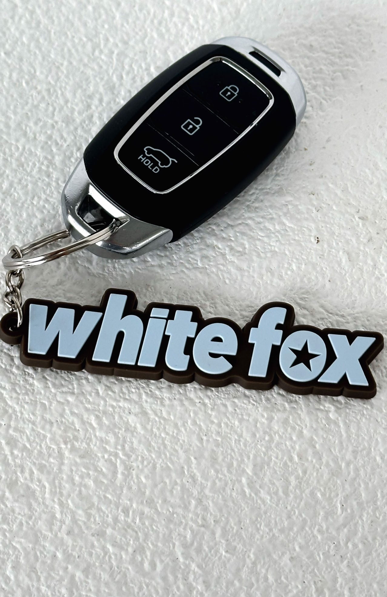 From The Archives Gigi Keychain Chocolate/Baby Blue