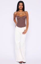 It's A Lifestyle Bustier Chocolate