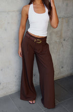 It's Now Or Never Pants Chocolate