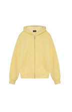 Just Try Again Boxy Zip Front Hoodie Honey