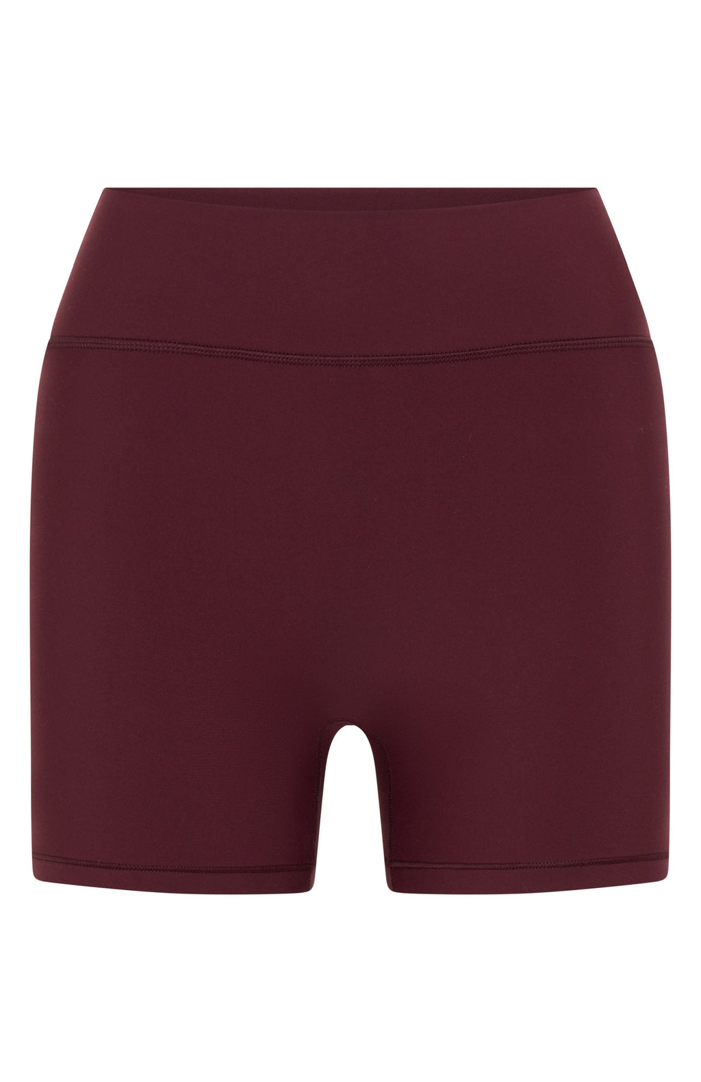 Keep Up High Waisted Shorts 4 Merlot