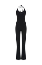 Kinetic Flare Jumpsuit Black