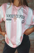 Let's Just Leave Oversized Jersey Pink/Cream