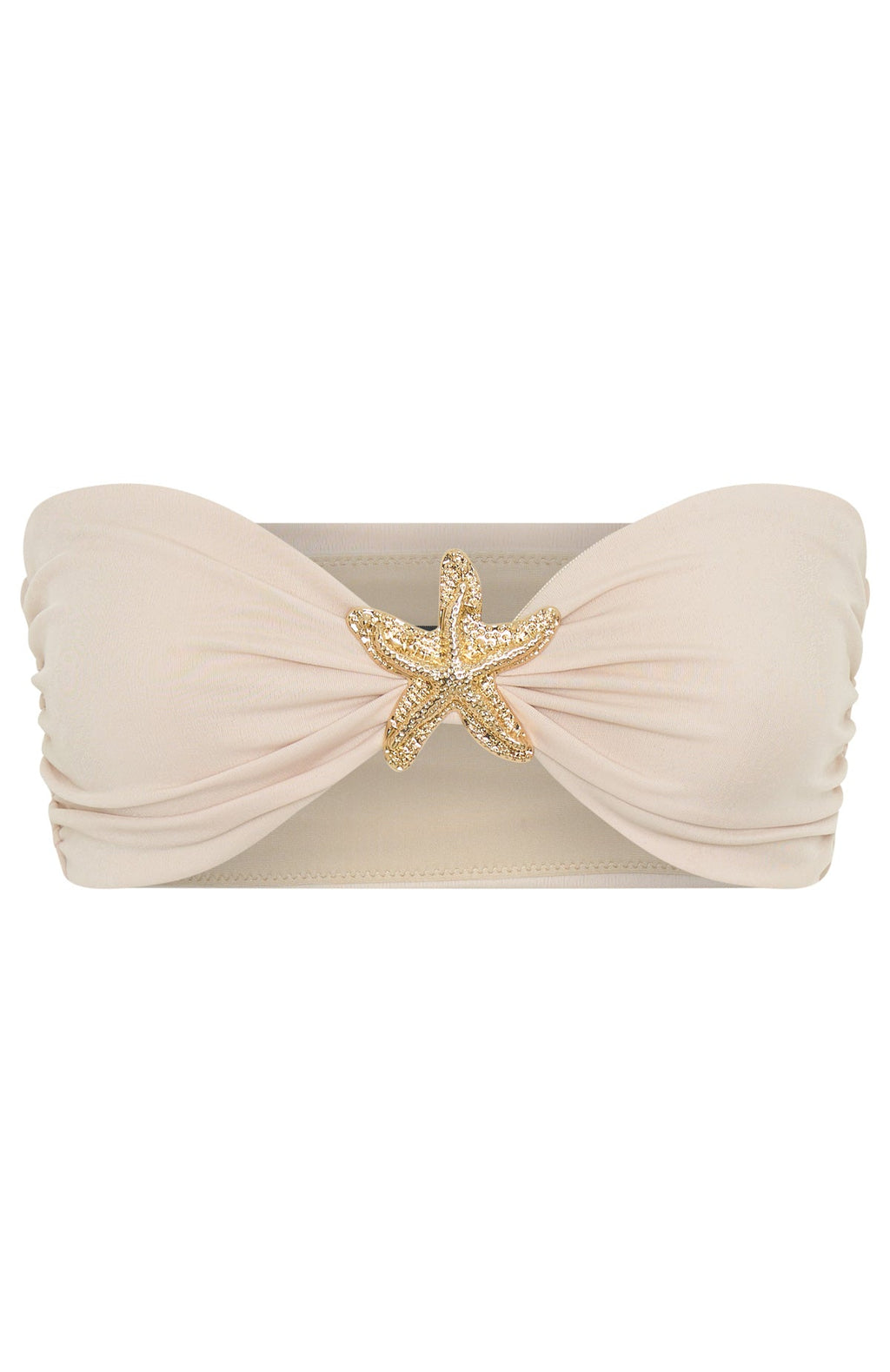 Lil Mermaid Strapless Top Latte