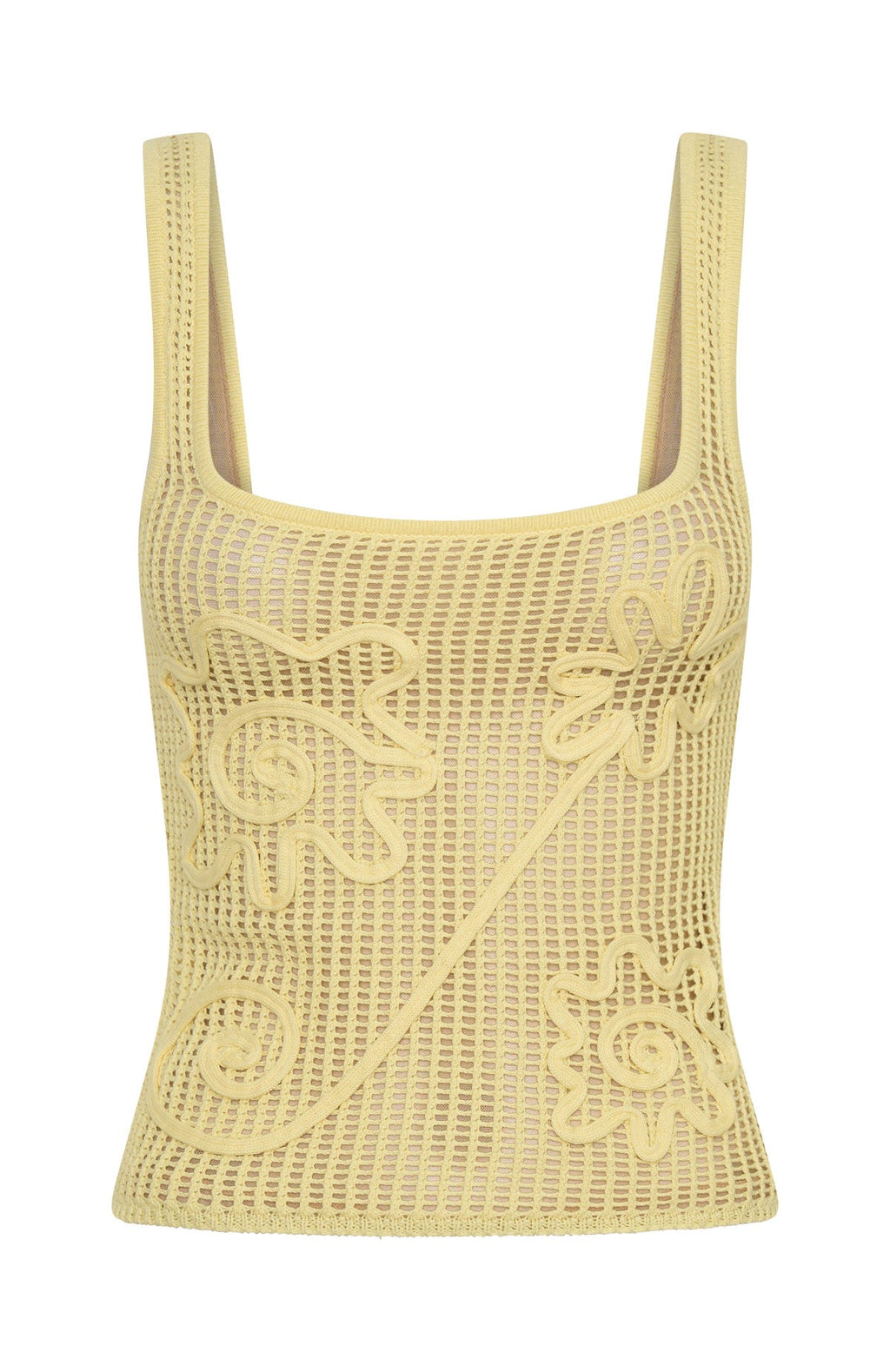 Living Loud Knit Top Lemon