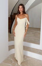 Love Blossoms Maxi Dress Lemon