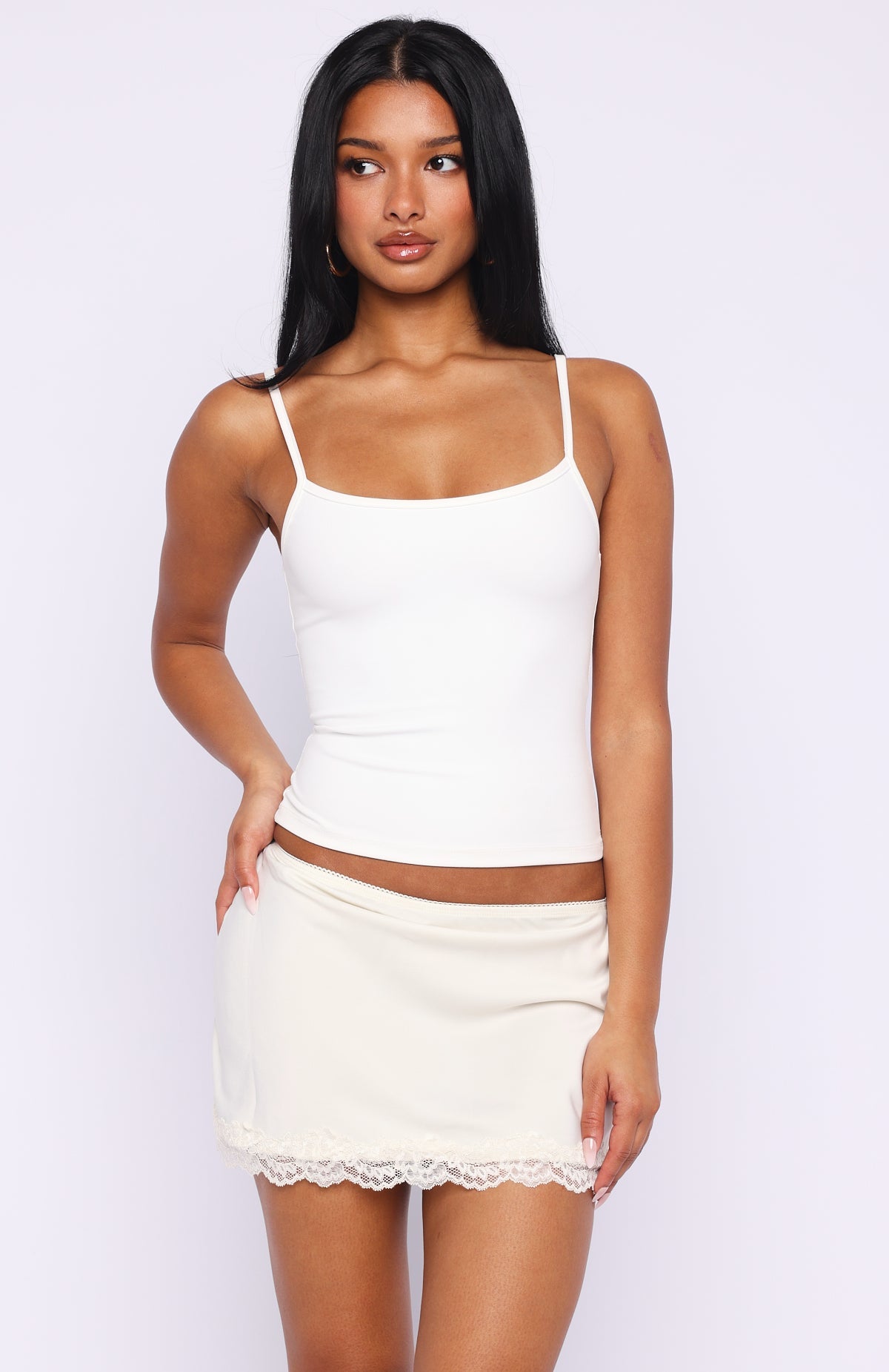 Love For A Lifetime Mini Skirt Cream