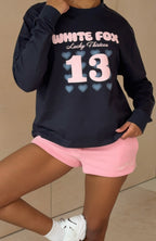 Lucky Thirteen Charise Long Sleeve Tee Navy