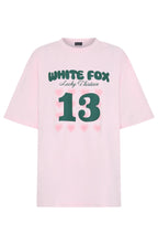 Lucky Thirteen Charise Oversized Tee Soft Pink