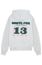 Lucky Thirteen Charise Zip Front Hoodie Grey Marle